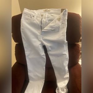 Women’s white jeans